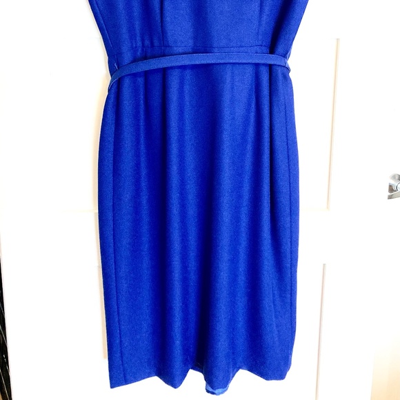 Vintage Kasper dress Royal Blue LIKE NEW - Picture 10 of 10